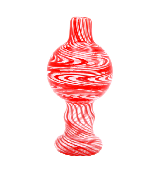 Red Spiral Dab Cap 2Ct