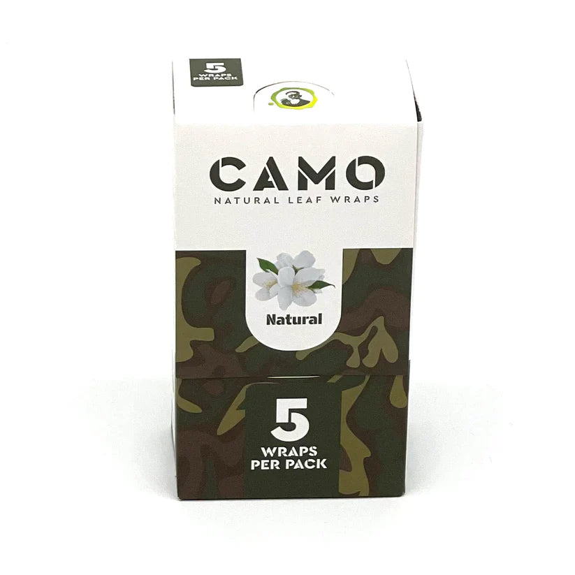 Camo Natural Leaf Wraps 25ct