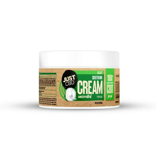 JUST CBD CREAM TUB 8OZ