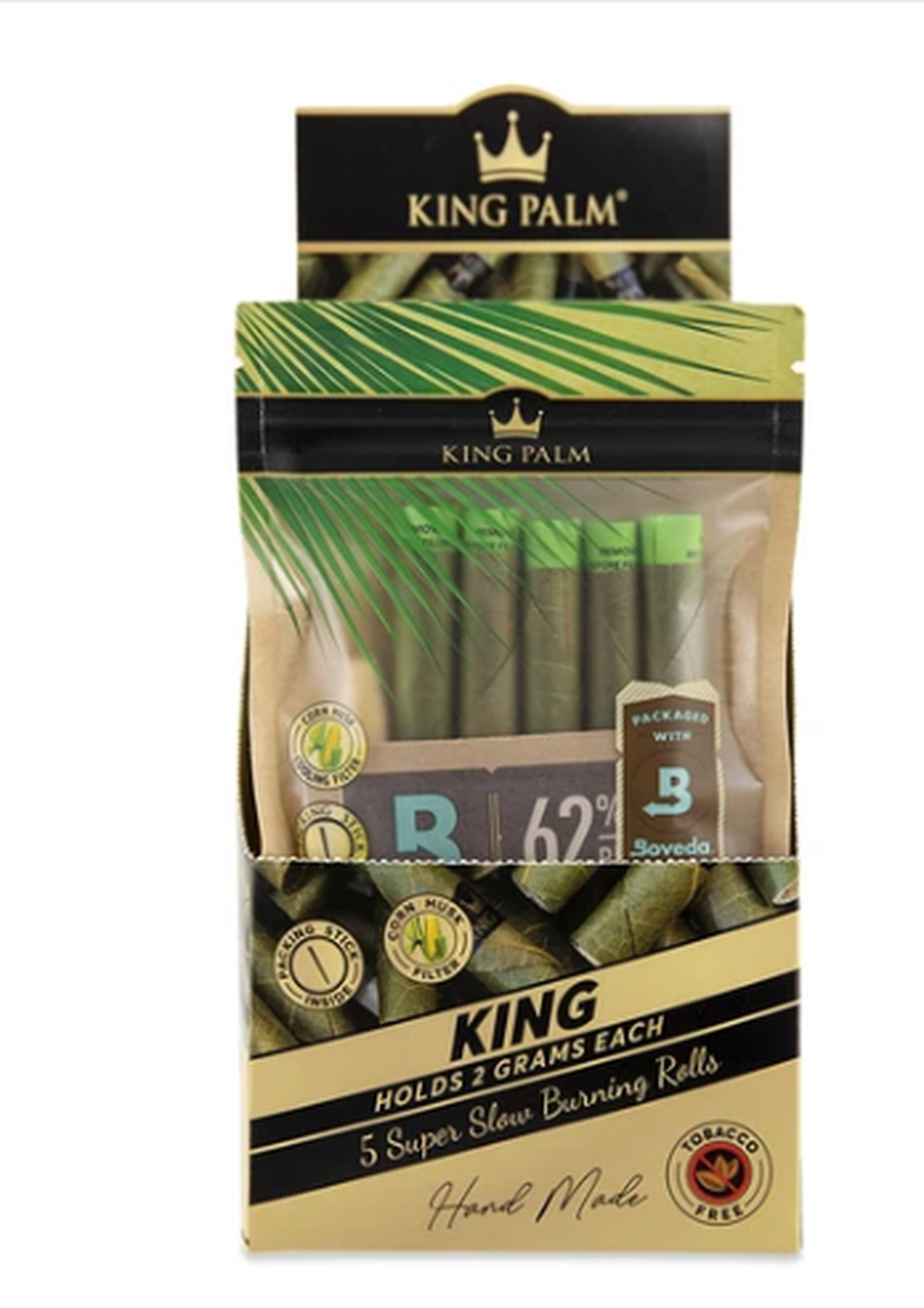 King Palm King Size 5pk w/ Boveda