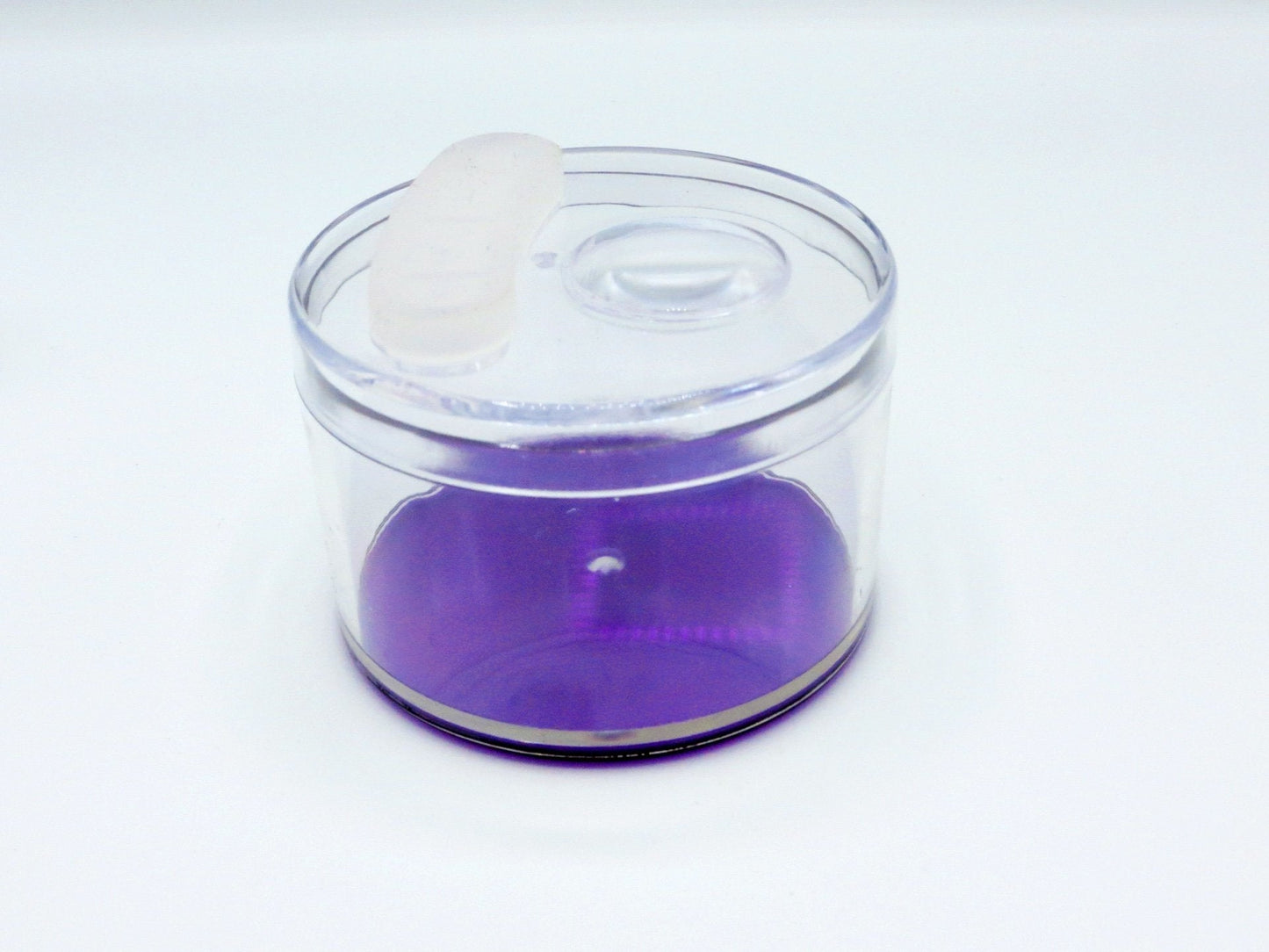 Plastic Jar - With Magnifying Glass