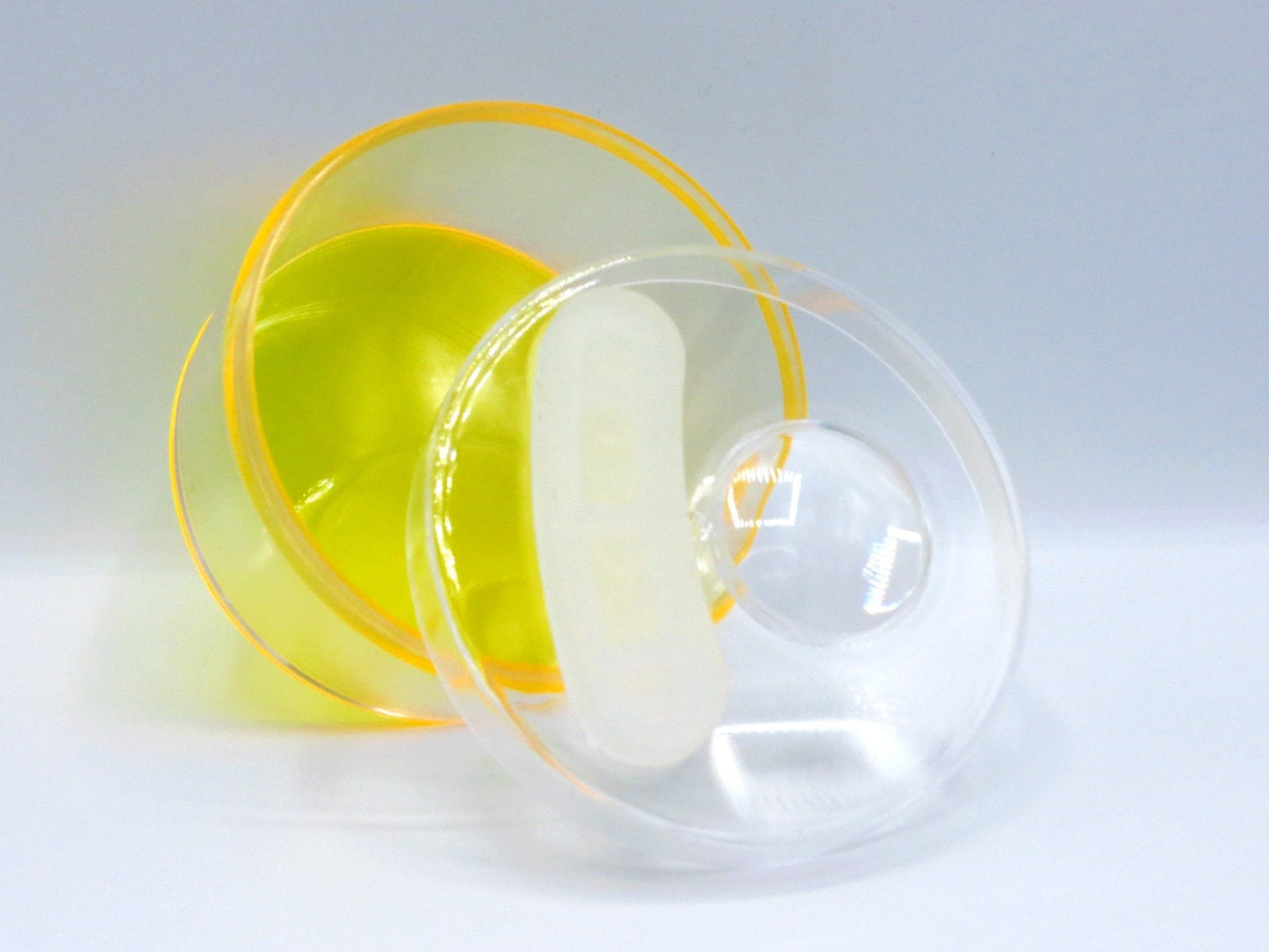 Plastic Jar - With Magnifying Glass