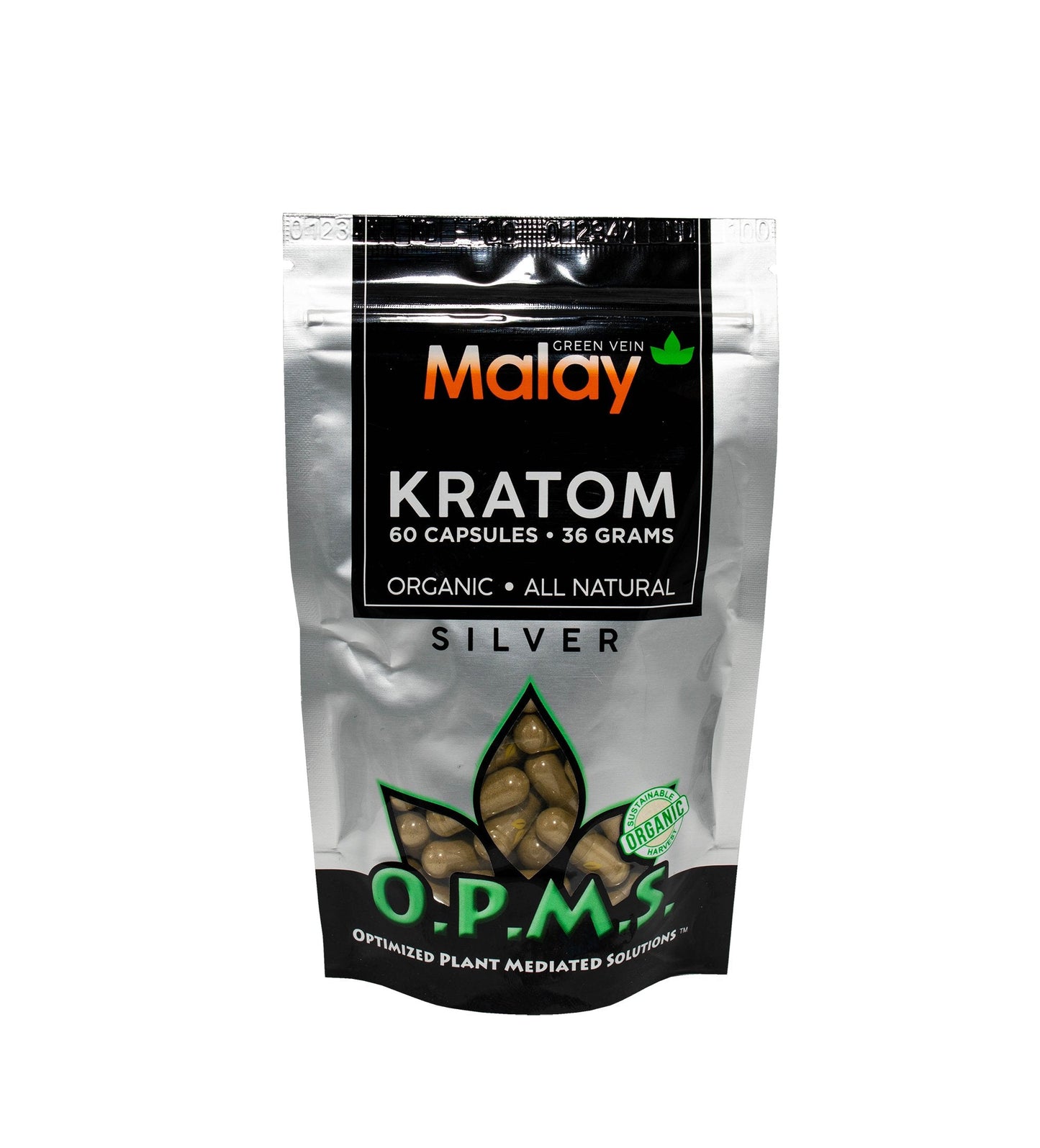 O.M.P.S - All Natural Kratom 60 Capsules