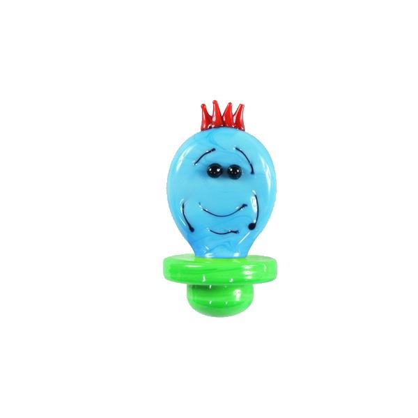Mr Meeseeks - Glass Carb Cap 2 Ct