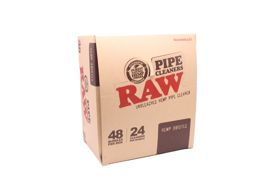 Raw- Hemp Pipe Cleaners - 48 CT Box