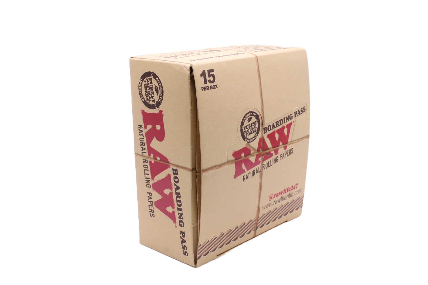 Raw-Boarding Pass Rolling Papers- 15 CT