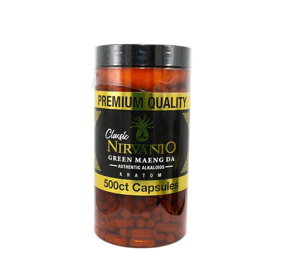 Nirvanio - Kratom 500 Capsules