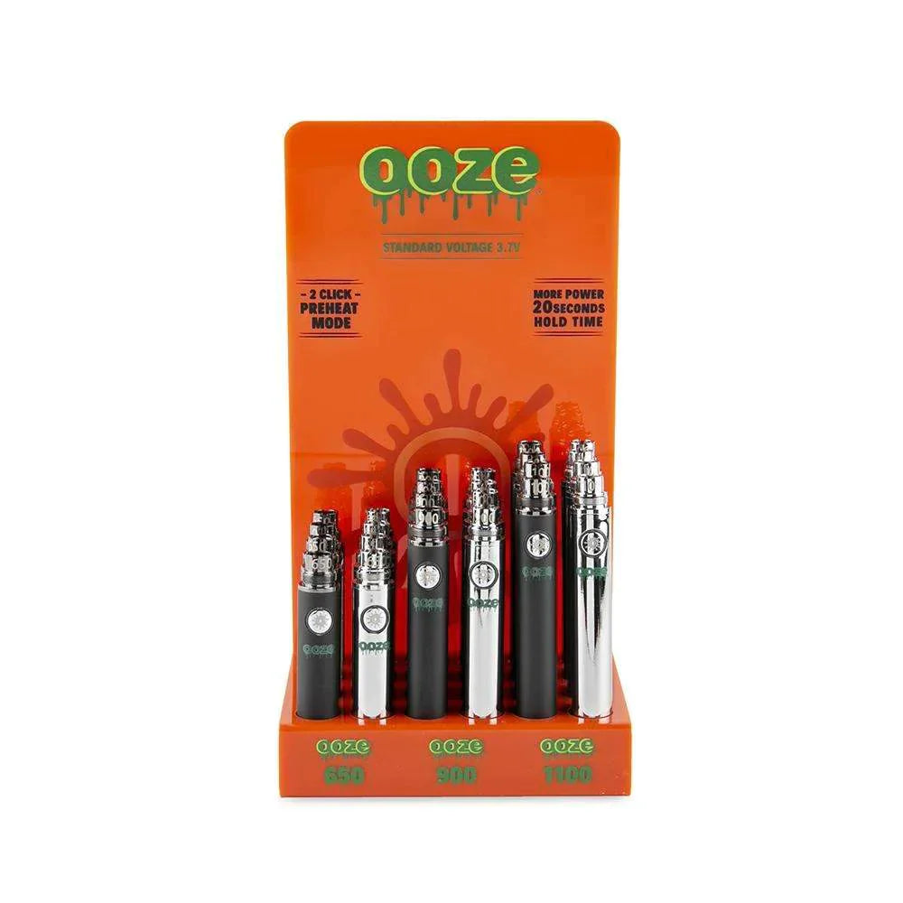 OOZE STANDARD BATTERY DISPLAY 24CT