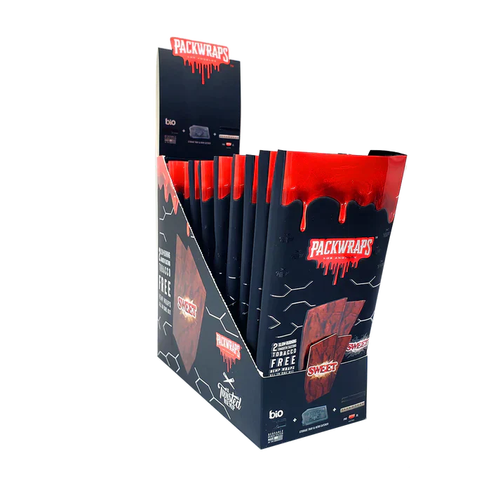 PACKWRAPS X TWISTED HEMP 10PK 2CT