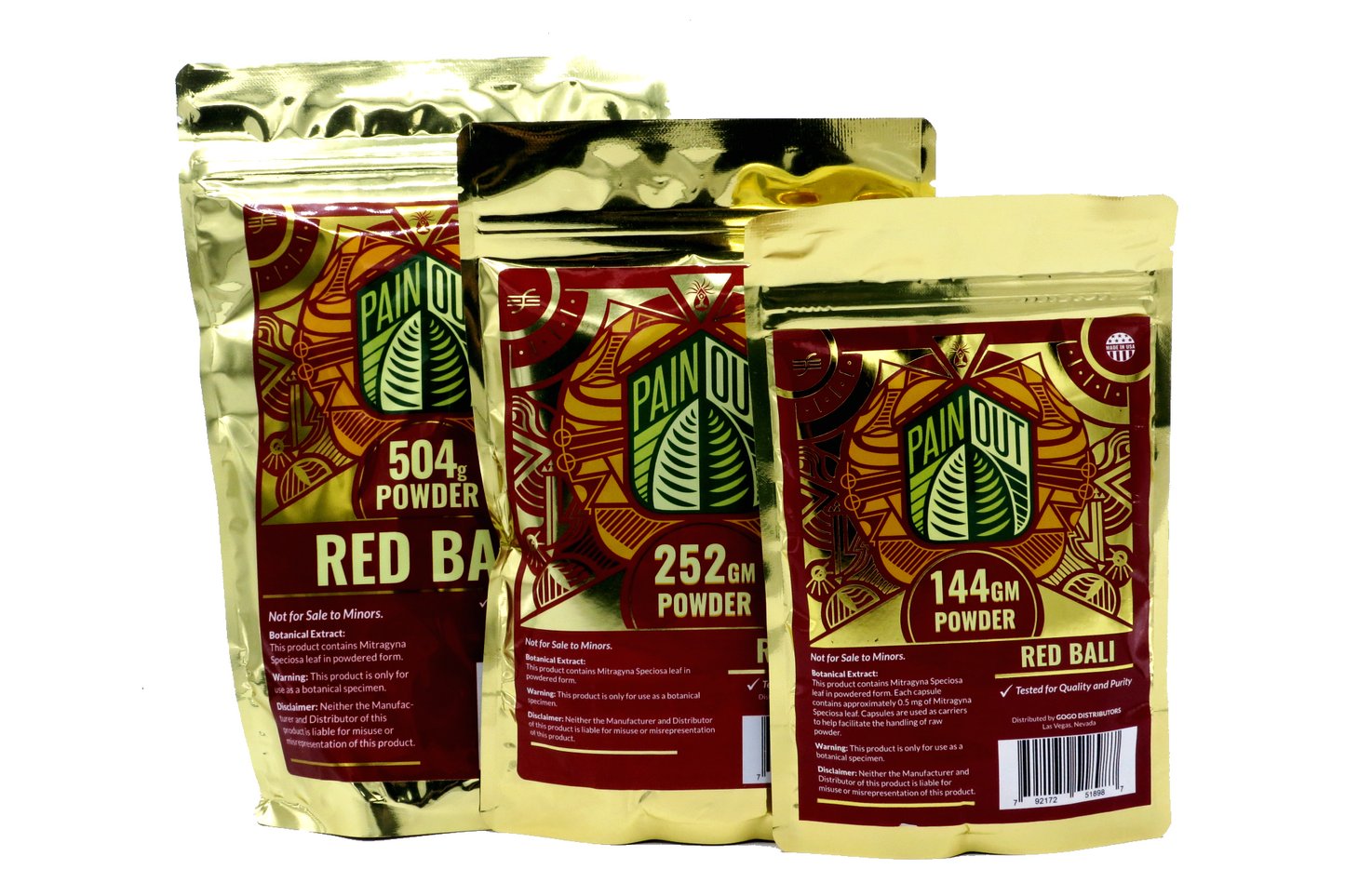 Pain Out - Red Bali Powder