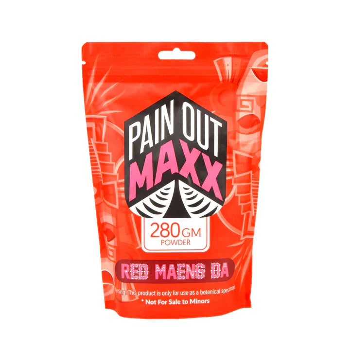 PAIN OUT MAXX KRATOM RED MAENG DA POWDER