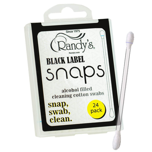 Randy's - Black Label Snaps Alcohol Cotton Swabs