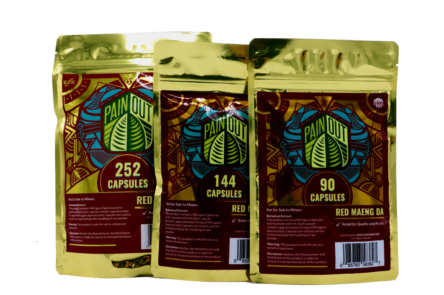 Pain Out - Red Maeng Da Capsules