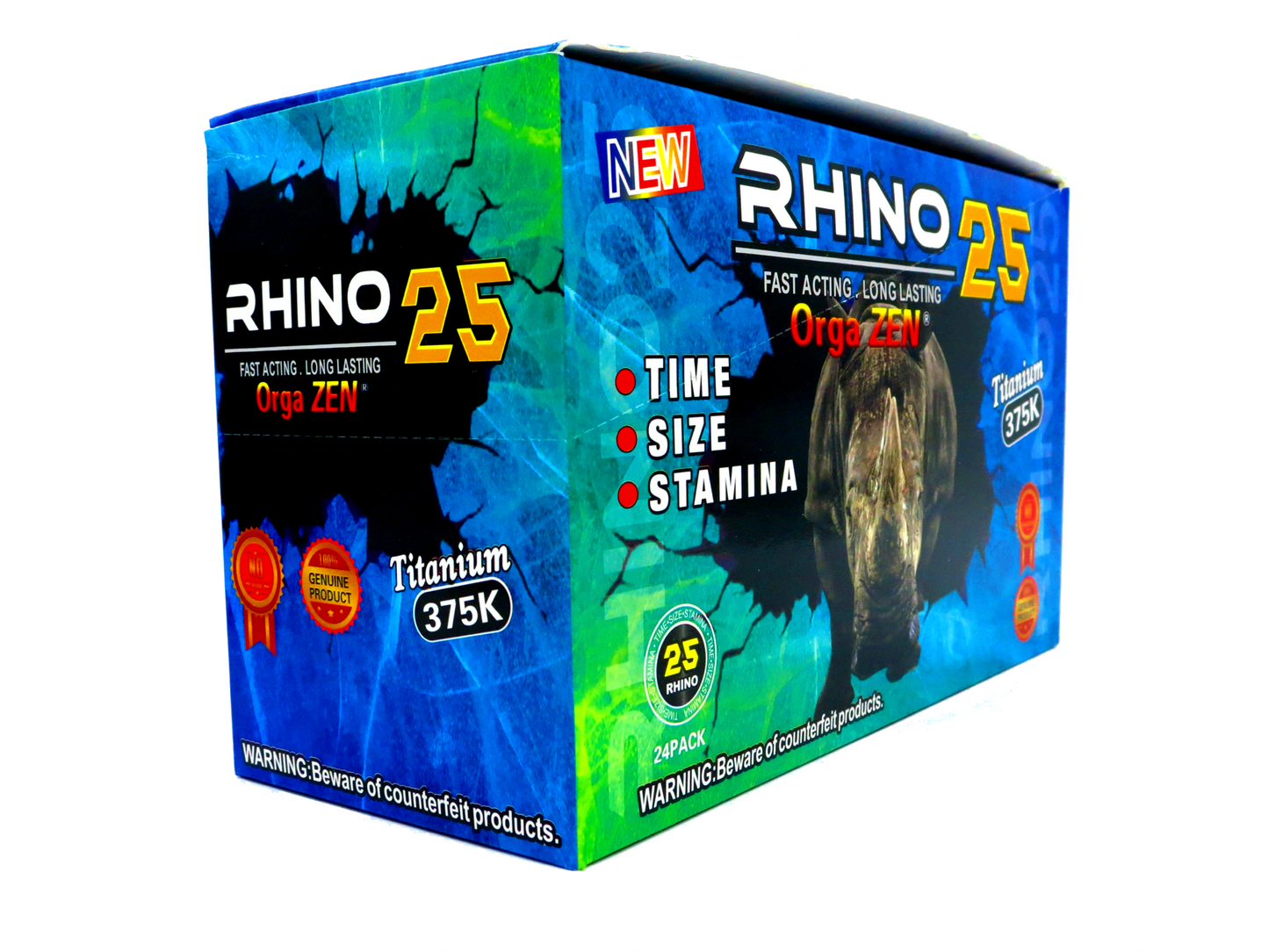 Rhino 25 - Orga Zen Titanium 375k 24Ct