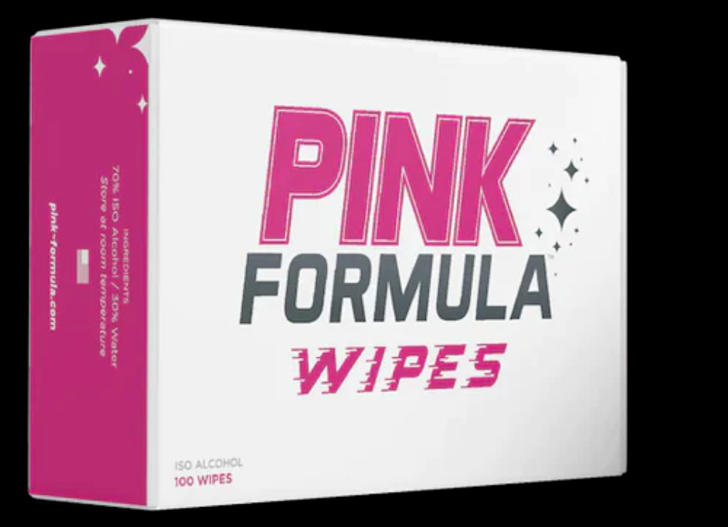 PINK FORMULA WIPES- 100CT