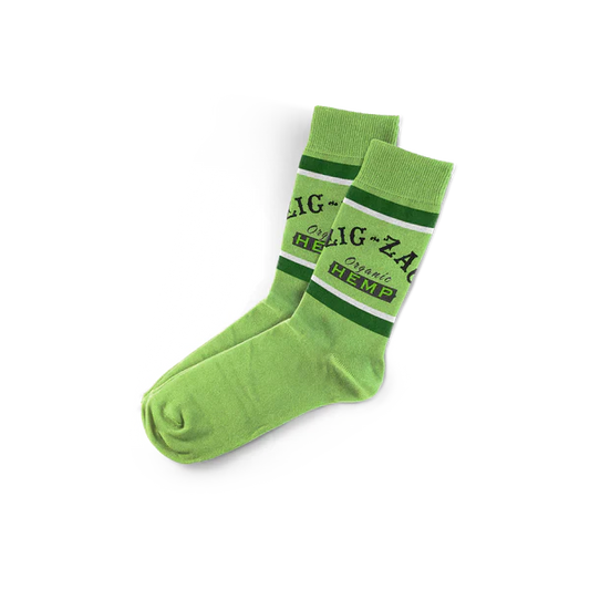 ZIG ZAG HEMP SOCKS 7-13 SIZE