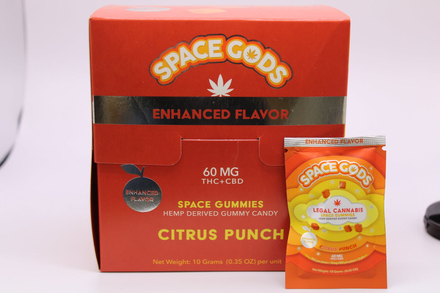 PACE GODS DELTA 9 + CDB 60MG CITRUS PUNCH