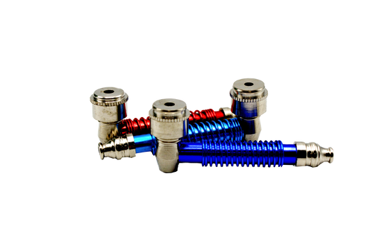 Spiral Metal Hand Pipe 3Pk