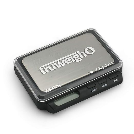 TRUWEIGH ZENITH SCALE 600G X 0.1G ZE-600-1-BK