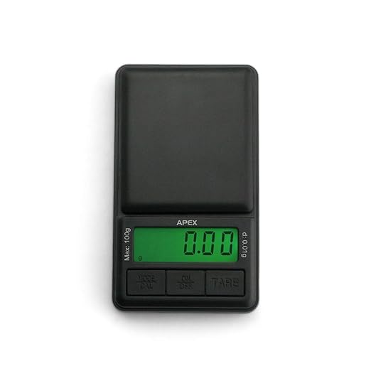 TRUWEIGH APEX DIGITAL MINI SCALE 100G X 0.01G