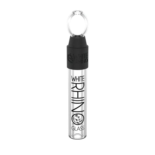 WHITE RHINO GLASS BLUNT SLIDER 25CT DISPLAY