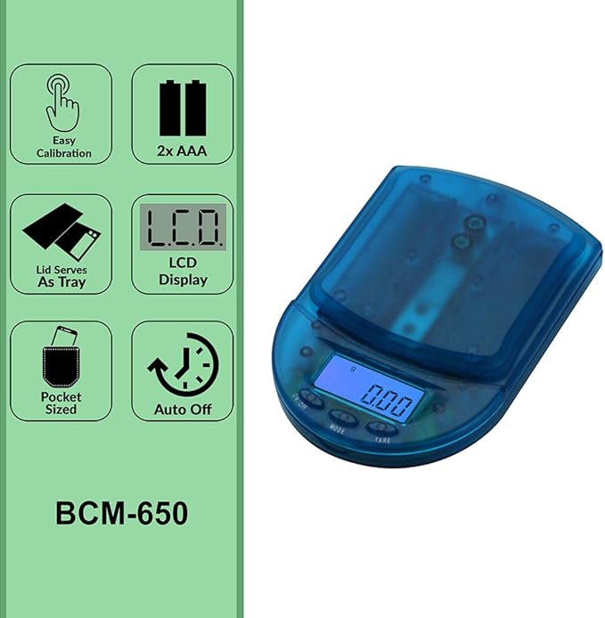 AWS Digital Pocket Scale 650gX0.01g