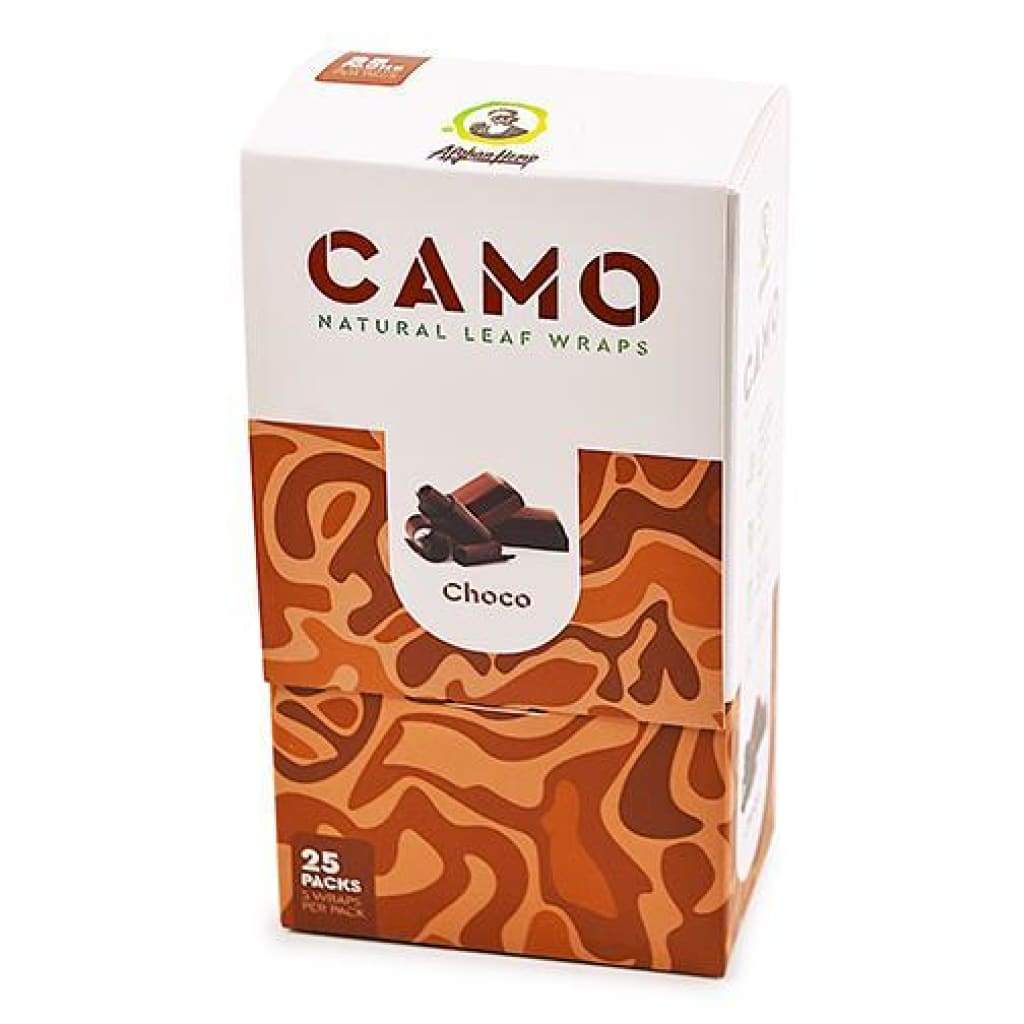 Camo Natural Leaf Wraps 25ct