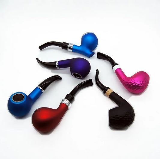 SHERLOCK PIPE GIFT SET 6PC CHROMED OMBRE