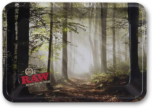 RAW- ROLLING TRAY SMOKEY FOREST